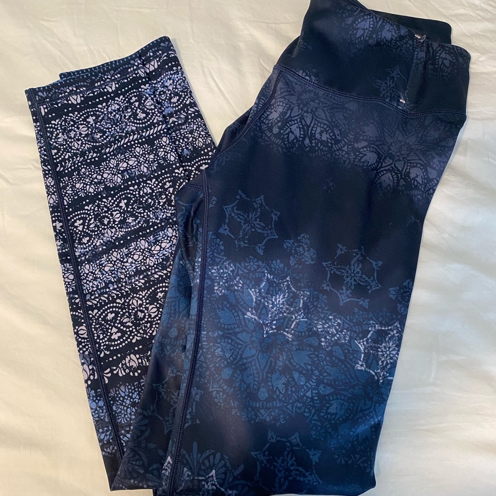 Calia Blue patterned leggings